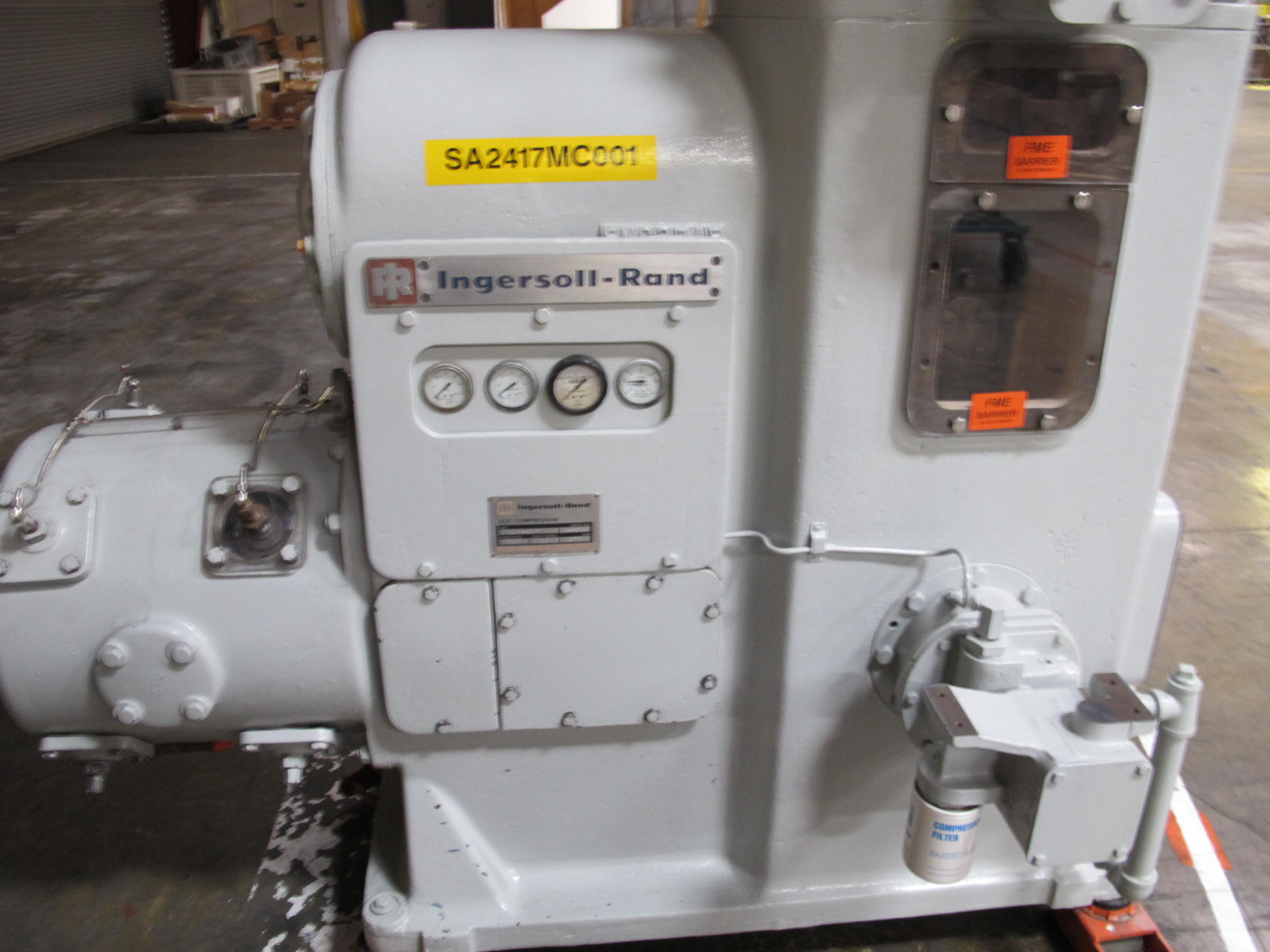 INGERSOLL-RAND XLE COMPRESSOR, TRAINING-AID. LOADING & HANDLING FEE $30-4605